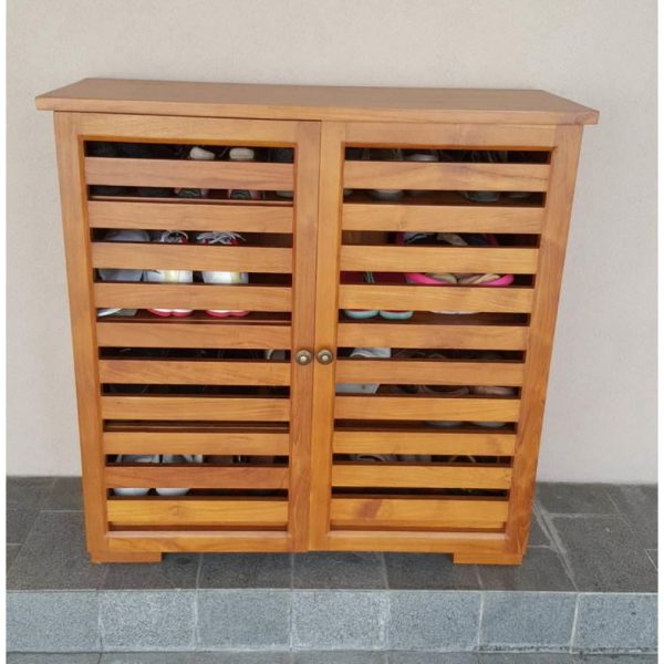 teak shoe rack in Malaysia