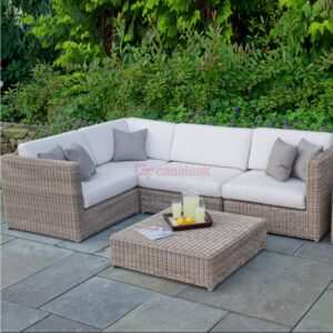 JB Wicker Sofa L Shape