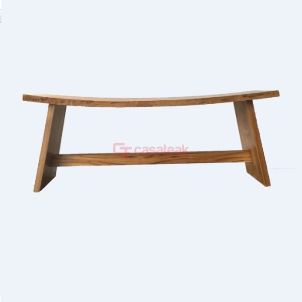 Teak Dining Bench Lengkung