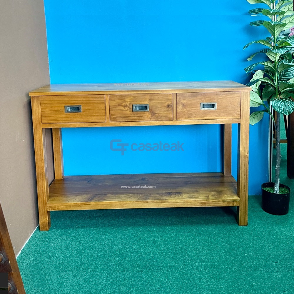 Teak Console Table