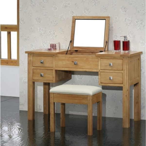 teak dressing table