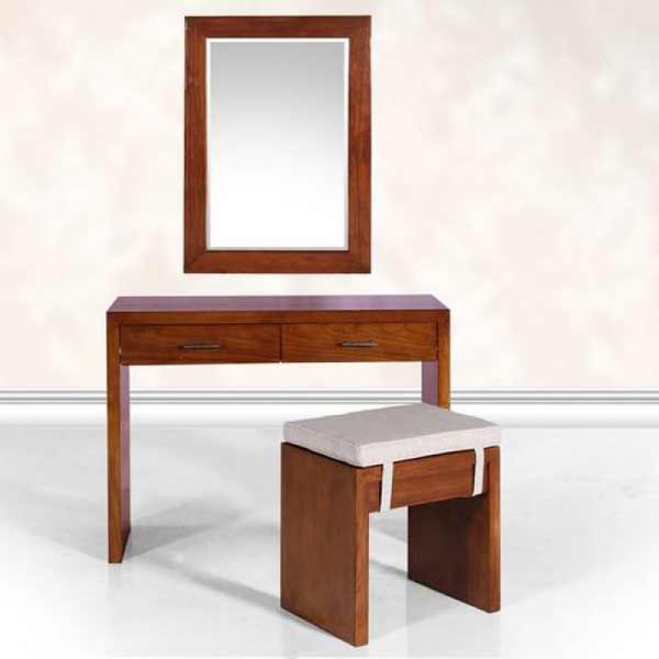 modern teak dressing table