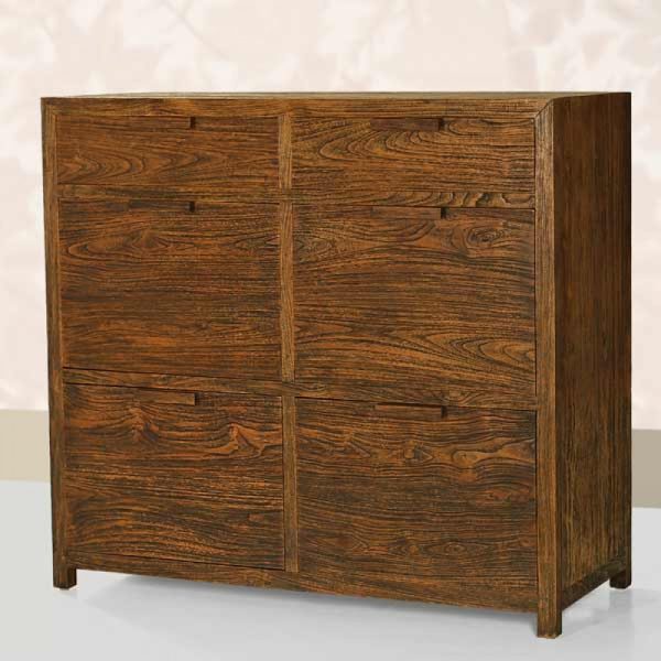 Reclaimed teak furniture, classic Chest of drawers in teakwood