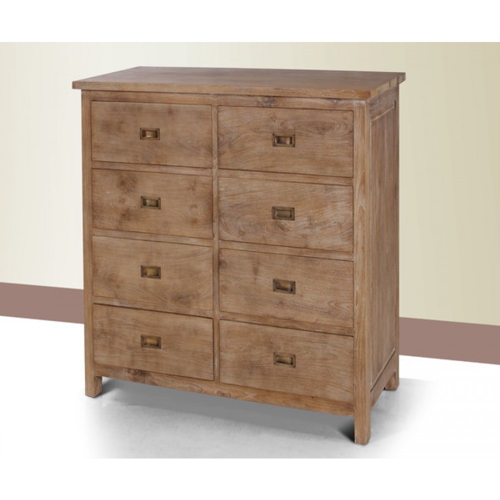 Chest of drawers in teakwood