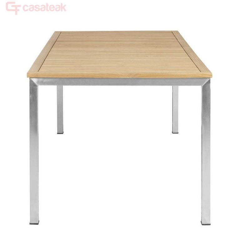 Rectangular Dining Table For Garden, Teak Outdoor Table Malaysia