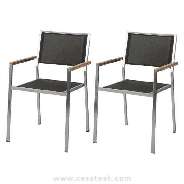 Sling Steel Outdoor chair, garden chairs