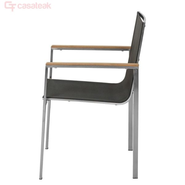 Steel Dining chair outdoor