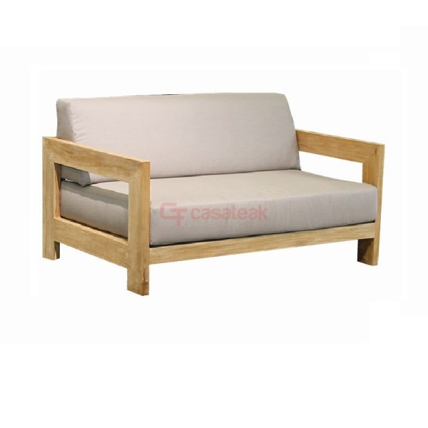 Teak Wood Sofa 2 Seater- Palm