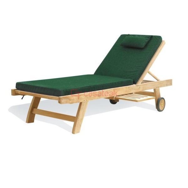 Teak Sun Lounger- Ekka