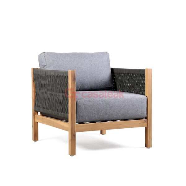 Zara Rope Outdoor Sofa - Single - Image 2