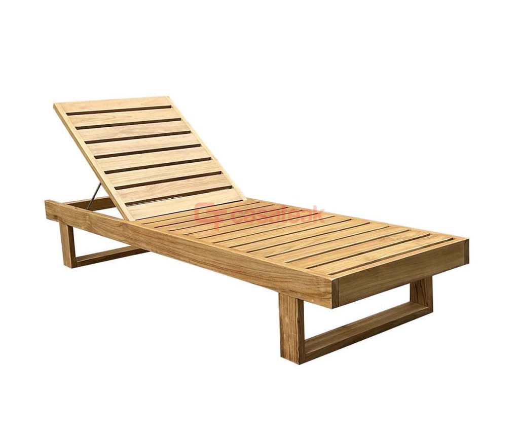 Teak lounger