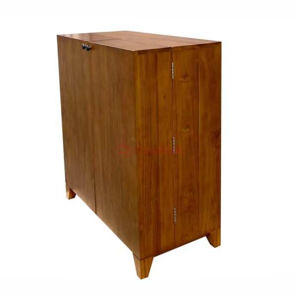 Teak Wood Bar Cabinet