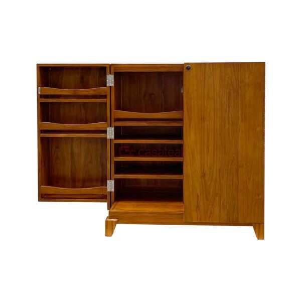 Teak Wood Bar Cabinet