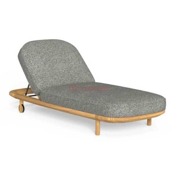 LETO Solid teak wood Lounger